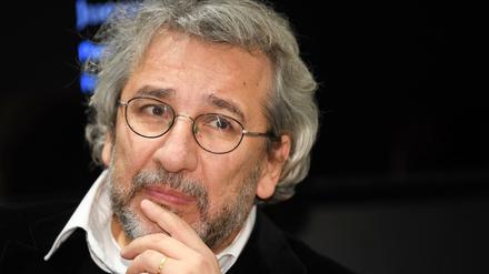 Der im Berliner Exil lebende türkische Journalist Can Dündar, Ex-Chefredakteur der regierungskritischen Zeitung "Cumhuriyet"