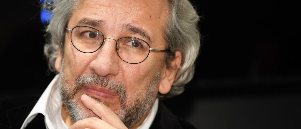 Der im Berliner Exil lebende türkische Journalist Can Dündar, Ex-Chefredakteur der regierungskritischen Zeitung "Cumhuriyet"