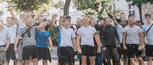 Der Jugendwiderstand im August 2018 in Berlin