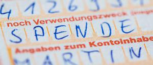 Die Vorweihnachtszeit ist auch die Hochzeit für Spendensammler. Doch der Empfänger sollte mit Bedacht gewählt werden.