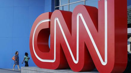 Logo des US-Senders CNN 