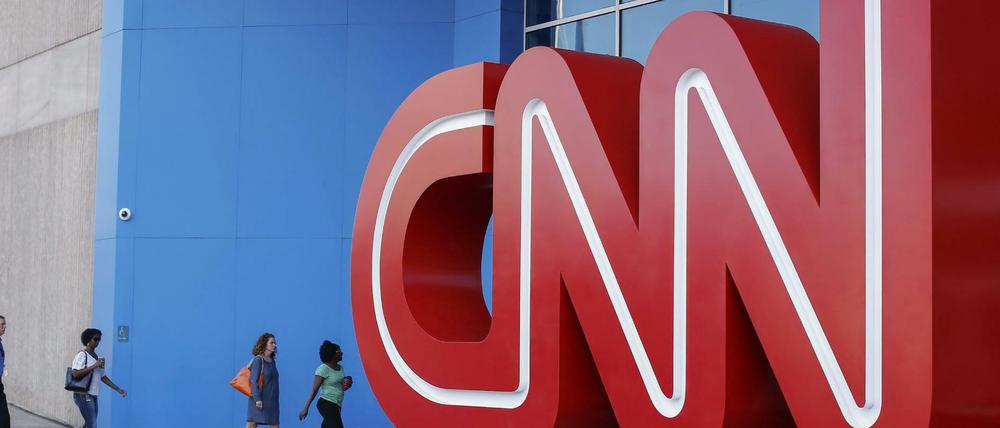 Logo des US-Senders CNN 