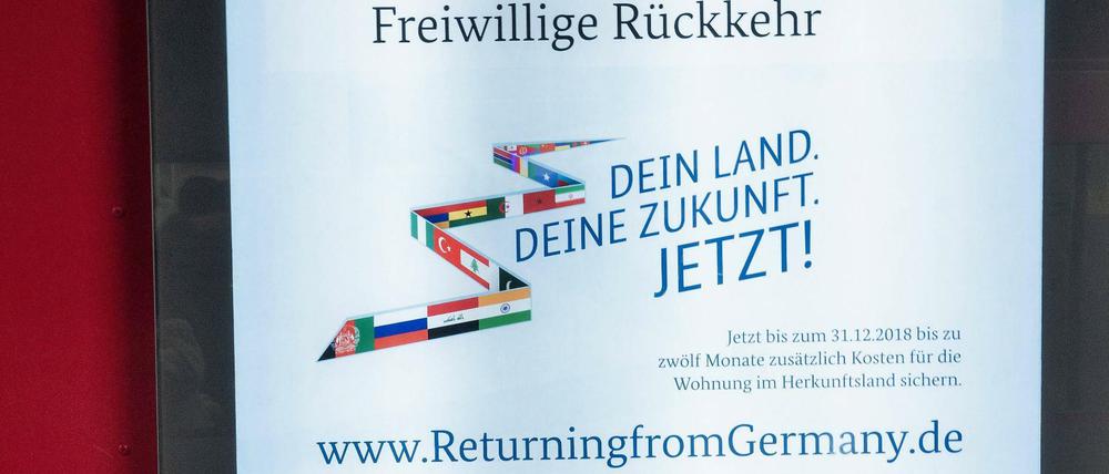 Das umstrittene Plakat zur Kampagne "Dein Land. Deine Zukunft. Jetzt!"