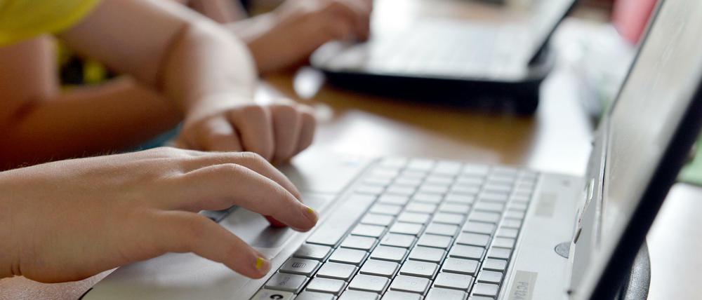 Kinder und Computer - ohnehin meist schon eine Symbiose - sollen auch in der Schule zusammengehören.
