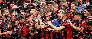Die Spieler von Atlanta United feierten den MLS-Triumph ausgiebig.