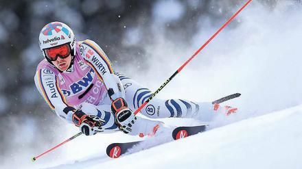 Auf der Piste war noch alles gut für Stefan Luitz. 