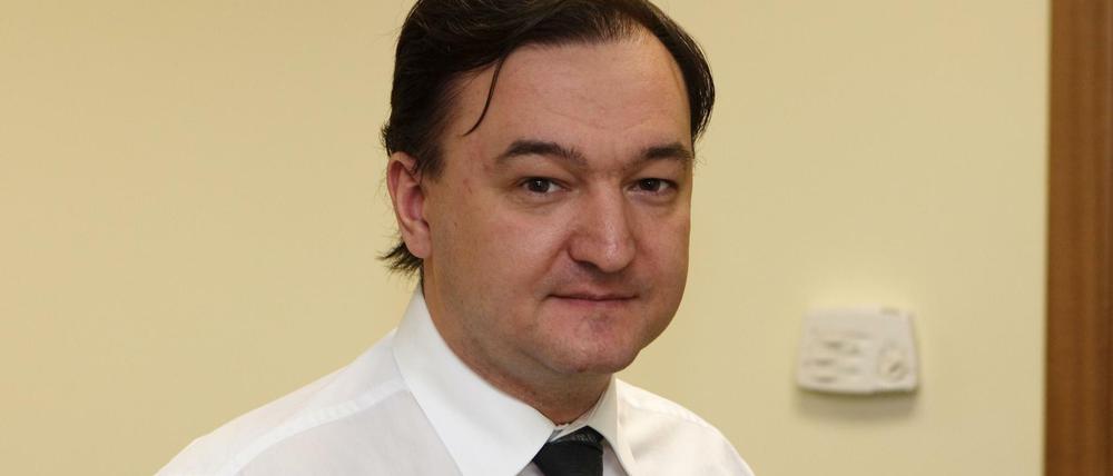 Der russische Anwalt Sergej Magnitski.