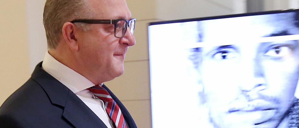 Frank Henkel (CDU), Ex-Innensenator, im Untersuchungsausschuss zu Anis Amri
