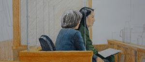 Meng Wanzhou musste am Freitag zu einer Anhörung vor Gericht erscheinen.