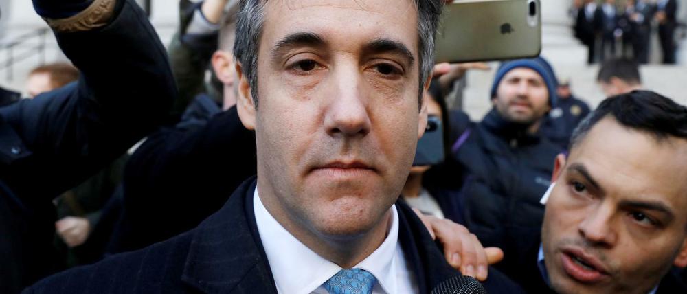 Michael Cohen nach einem Gerichtstermin Ende November in New York.