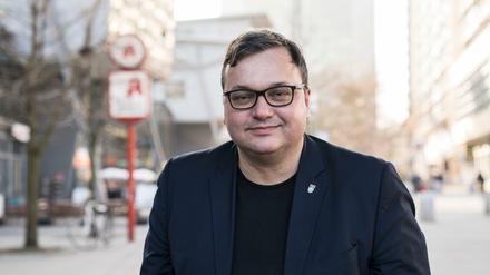 Reicht es für eine nächste Amtszeit? Lichtenbergs Bürgermeister Michael Grunst (Linke) hofft auf die Grünen.