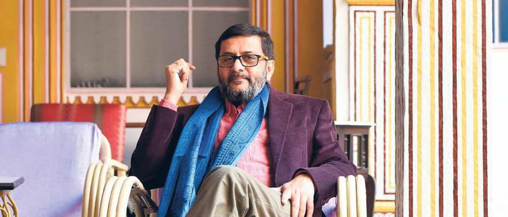 Gast von Indiens größtem Literaturfestival in Jaipur. Vivek Shanbhag im Januar 2107.