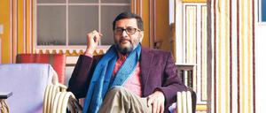 Gast von Indiens größtem Literaturfestival in Jaipur. Vivek Shanbhag im Januar 2107. 