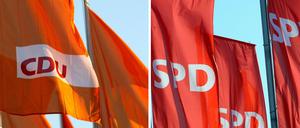 Trotz leichten Aufwinds würde es derzeit für die Parteien der Großen Koalition nicht zu einer neuerlichen Mehrheit reichen.