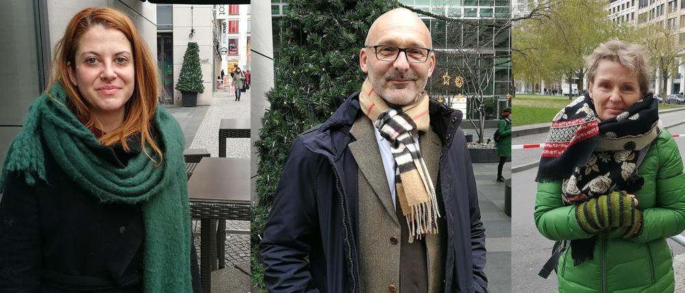 Narin Barin, Christian Erdmann und Antje Töpfer (v.l.n.r).