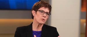 Die neue CDU-Chefin Annegret Kramp-Karrenbauer bei "Anne Will" 