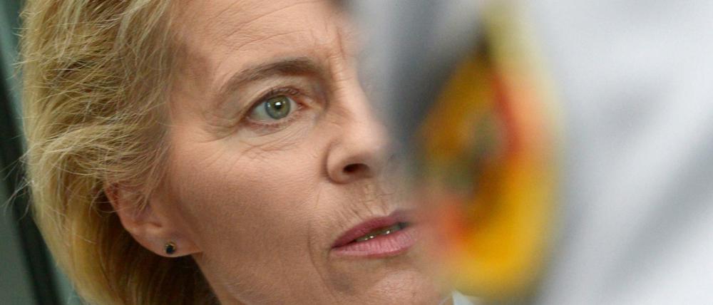 Bundesverteidigungsministerin Ursula von der Leyen (CDU)