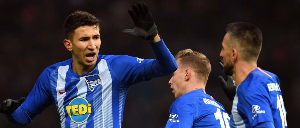 Eben noch der Siegtorschütze. Marko Grujic, links, traf voriges Wochenende zum Sieg über Frankfurt. Jetzt fällt er verletzt aus.