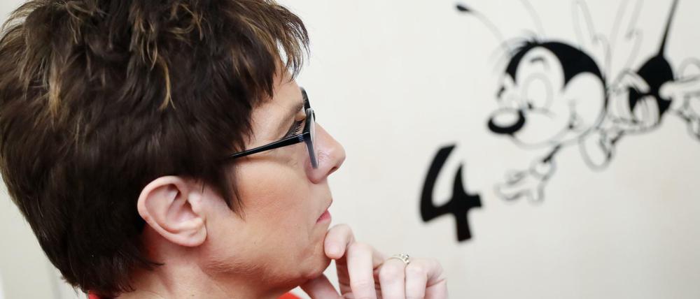 Annegret Kramp-Karrenbauer (CDU) wechselt von Generalsekretärin zur Parteivorsitzenden.