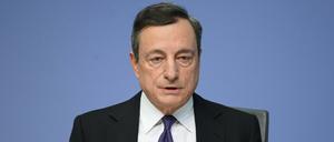 Mario Draghi, Präsident der Europäischen Zentralbank (EZB).