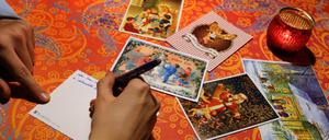 Weihnachtskarten schreiben? Nicht jedem bereitet man damit eine Freude.