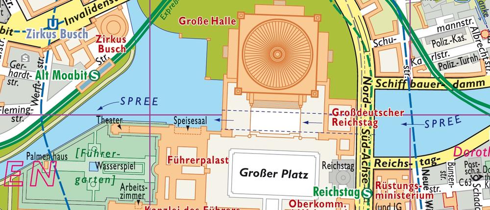 1938: Größenwahn. So stellten sich Hitlers Stadtplaner die "Welthauptstadt Germania" vor.