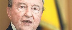 Legendär. Pressler, 1923 geboren, wurde mit dem Beaux Arts Trio berühmt.