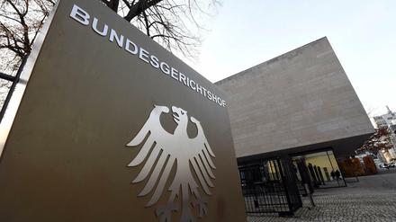 Das Gebäude des Bundesgerichtshofs in Karlsruhe. 