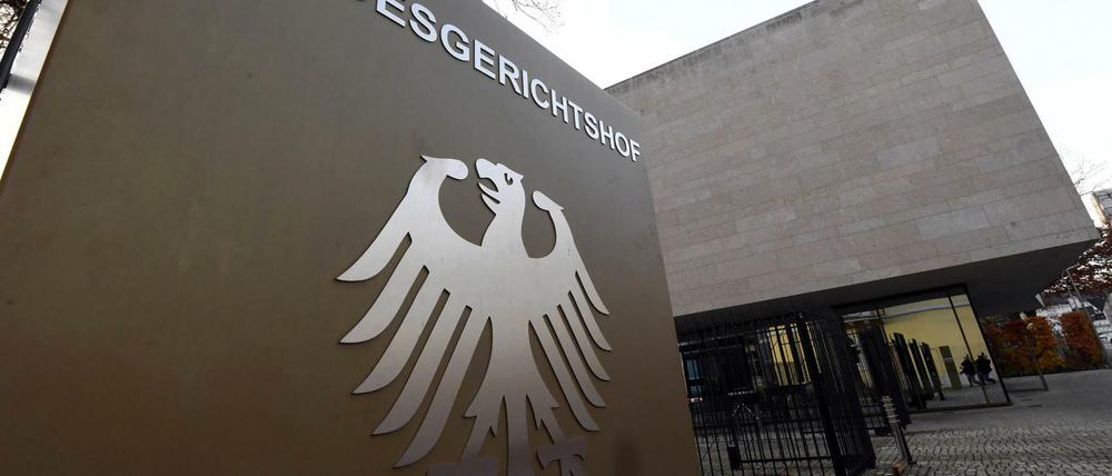 Das Gebäude des Bundesgerichtshofs in Karlsruhe. 