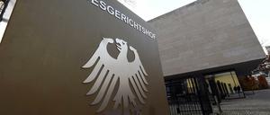 Das Gebäude des Bundesgerichtshofs in Karlsruhe. 