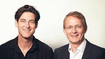 Lorenz Maroldt (links) und Stephan-Andreas Casdorff