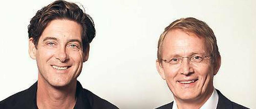 Lorenz Maroldt (links) und Stephan-Andreas Casdorff