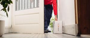 Zalando hat in Belgien die Zustellung hinter die Wohnungstür getestet.