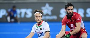 Am Boden. Nach drei Siegen in der Vorrunde verliert das deutsche Team gegen Belgien und scheidet damit im WM-Viertelfinale aus. 