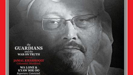 Das Titelblatt des "Time Magazine" mit dem saudischen Journalisten Jamal Khashoggi. 