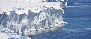Schelfeise sind wichtig, um die Bewegung der Gletscher zu bremsen. 