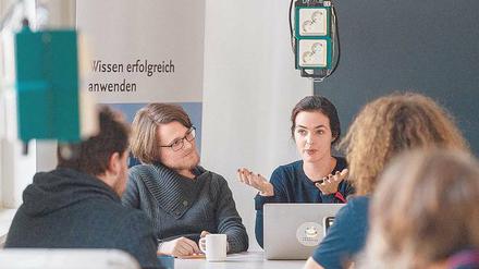 Im der Start-Up-Villa der Freien Universität in der Altensteinstraße arbeiten Start-ups und Gründungsförderung unter einem Dach.