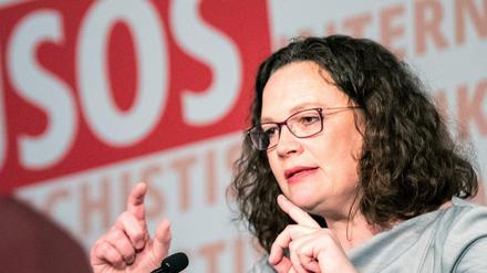SPD-Parteichefin Andrea Nahles