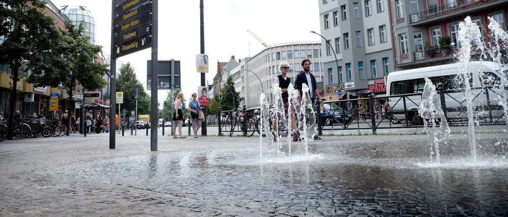 Vor einer Kinderarztpraxis am Kaiser-Wilhelm-Platz waren die Messwerte besonders hoch.