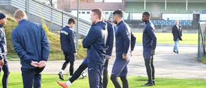Lange Gesichter in Lichterfelde. Die Zukunft des Regionalliga-Teams ist unklar.
