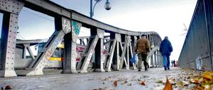 Die Bösebrücke gilt als einer der historisch bedeutsamsten Orte in Berlin.