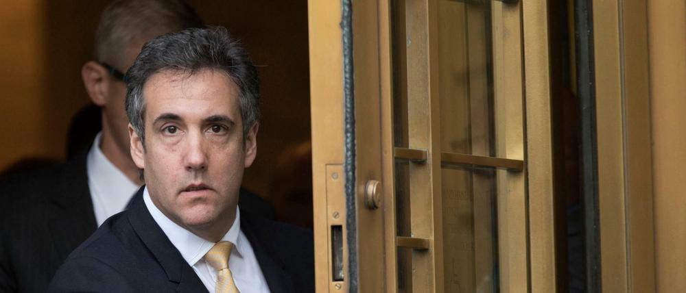 Michael Cohen, Ex-Anwalt des heutigen US-Präsidenten Trump.