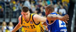 22 Punkte von Rokas Giedraitis reichten Alba gegen Tabellenführer Bayern München nicht.