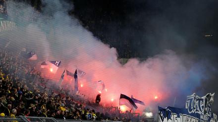 Die Krawalle in Dortmund haben ein Nachspiel für den Berliner Klub.