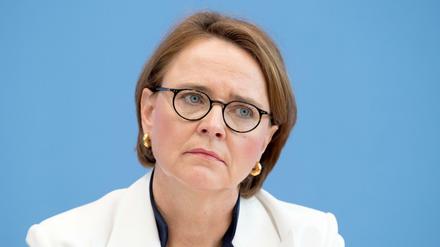 Staatsministerin Annette Widmann-Mauz (CDU), Beauftragte der Bundesregierung für Migration, Flüchtlinge und Integration. 