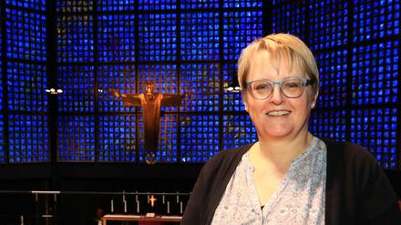 Kathrin Oxen ist seit dem 1.12.2018 neue Pfarrerin der evangelischen Kaiser-Wilhelm-Gedächtniskirche auf dem Breitscheidplatz.