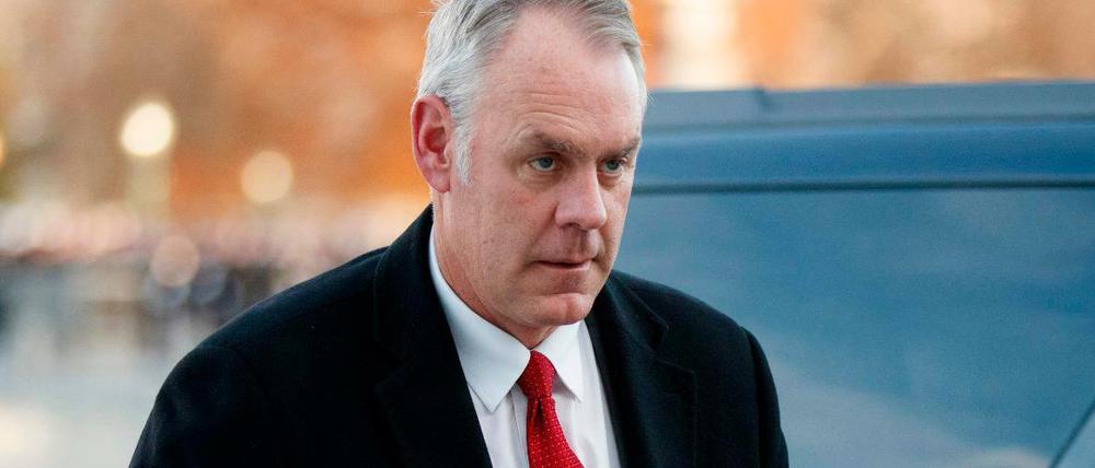Nach fast zwei Jahren als Innenminister in der Trump-Regierung wird Ryan Zinke zum Ende des Jahres zurücktreten.