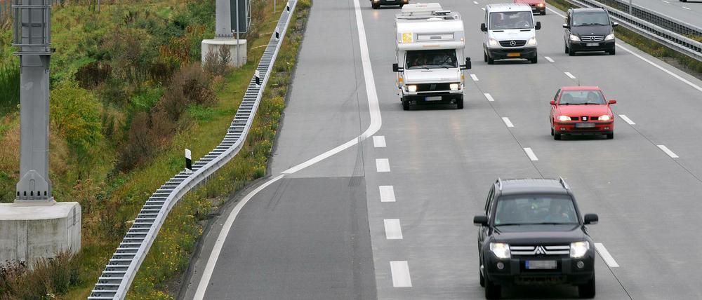 Künftig in gemäßigterem Tempo? Die Autobahn A1 zwischen Bremen und Hamburg.