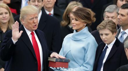 Amtseinführung von US-Präsident Donald Trump am 20. Januar 2017 in Washington