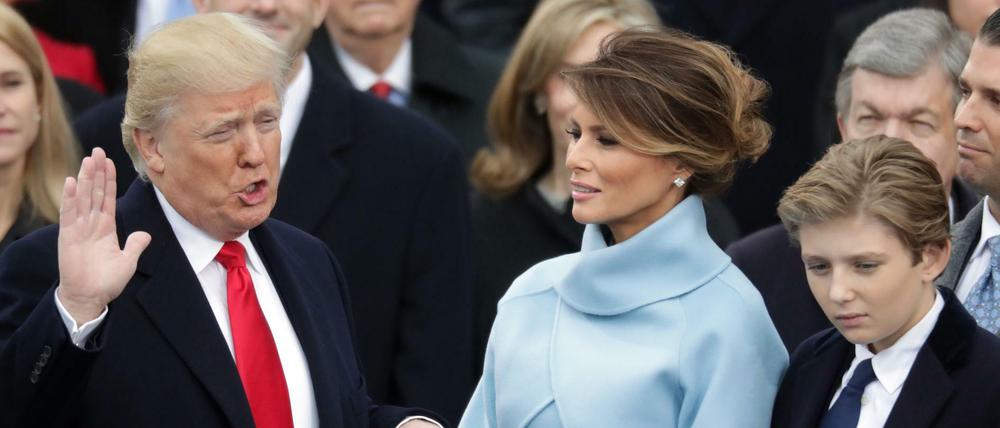 Amtseinführung von US-Präsident Donald Trump am 20. Januar 2017 in Washington